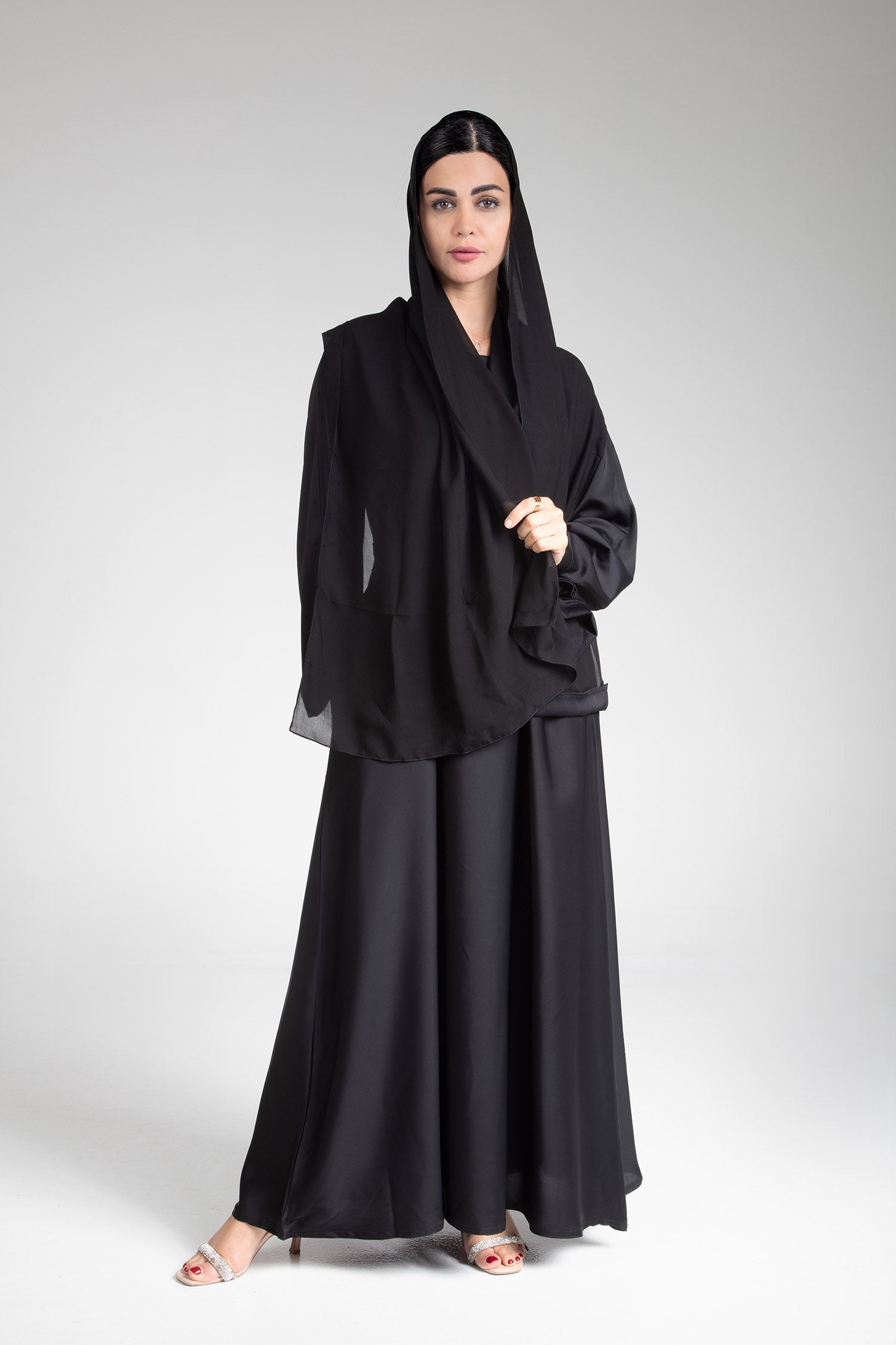 Elegant Black Abaya for Women - Modest Islamic Dress - Perfect for Prayer, Mosque, and Special Occasions