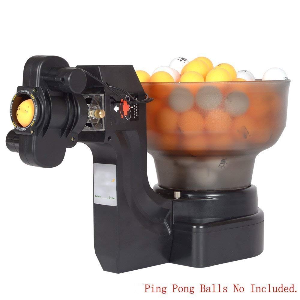 Professional Ping Pong Robot - Automatic Table Tennis Ball Machine with 36 Spin Variations | Perfect for Home Practice & Training Sessions