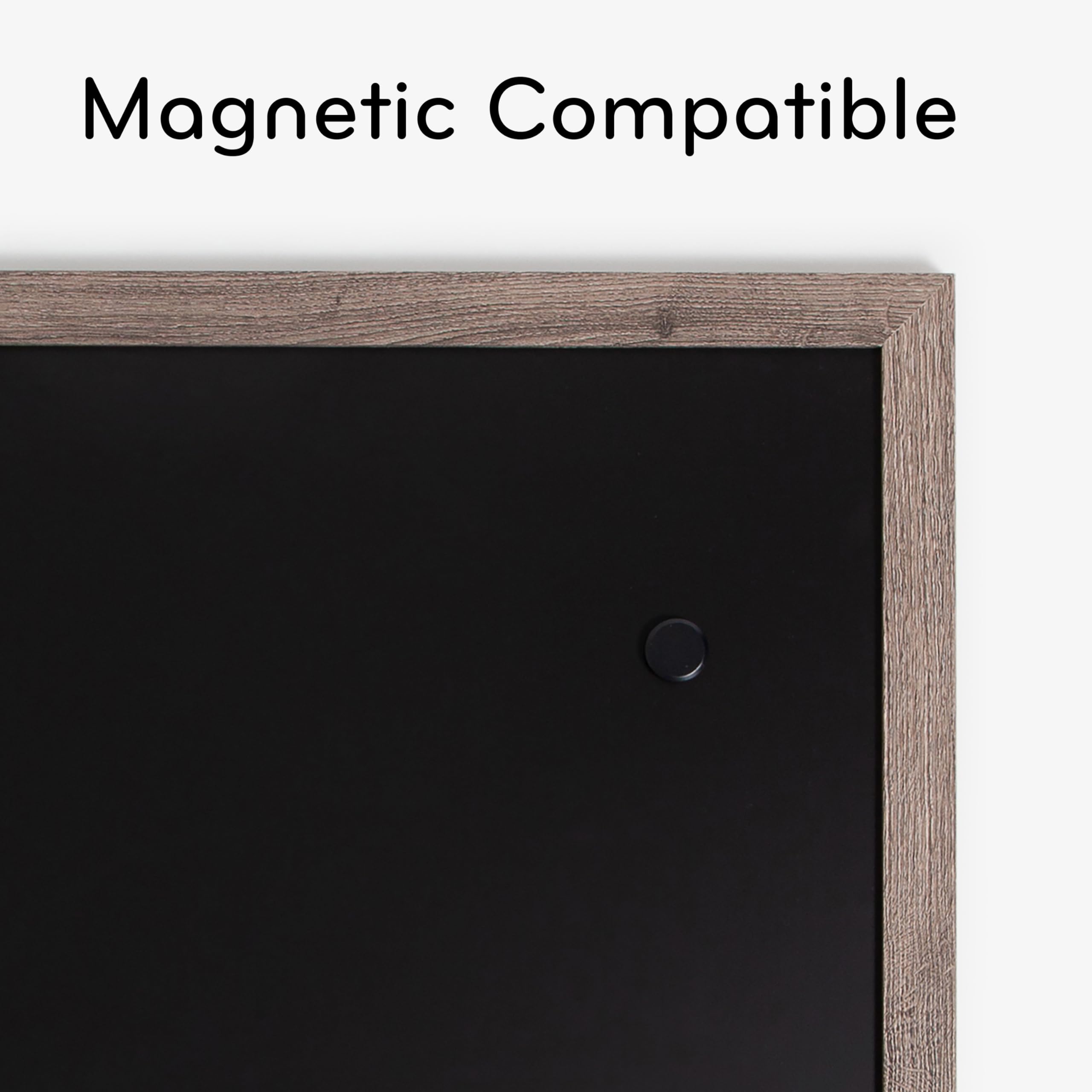 U Brands Magnetic Chalkboard 47