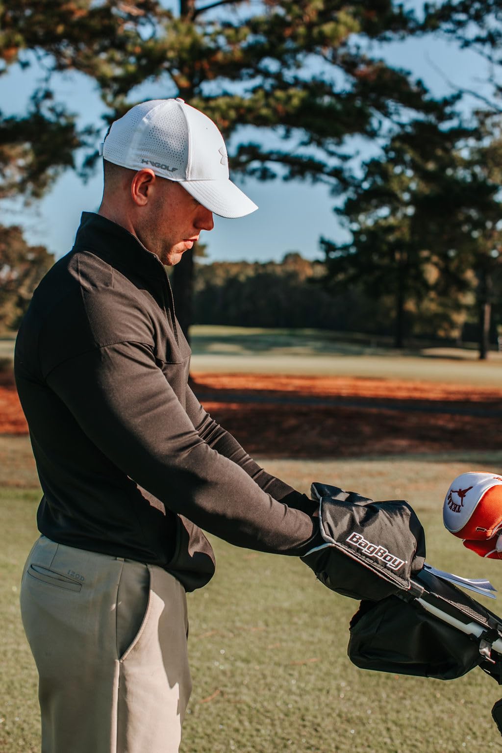Bag Boy Hand Warmer Black - Winter Golf Accessory