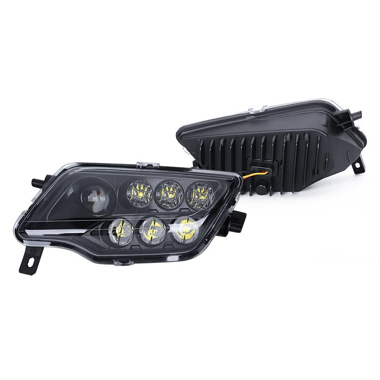 2014-2019 Honda Rancher 420/500 & Pioneer 1000 LED Headlight Kit - High Brightness Projector Headlights for ATV/UTV Off-Road Adventure & Night Riding