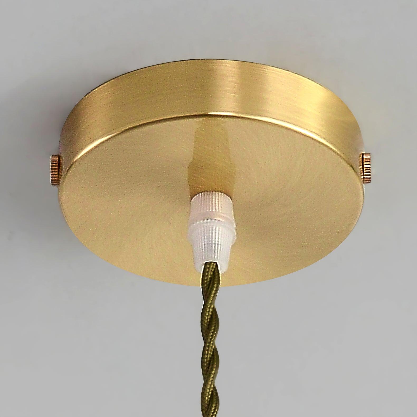 Lotus Crystal Small Pendant Light - Elegant Ceiling Fixture for Bedroom, Dining Room & Kitchen | Modern Glass Chandelier Lighting Decor