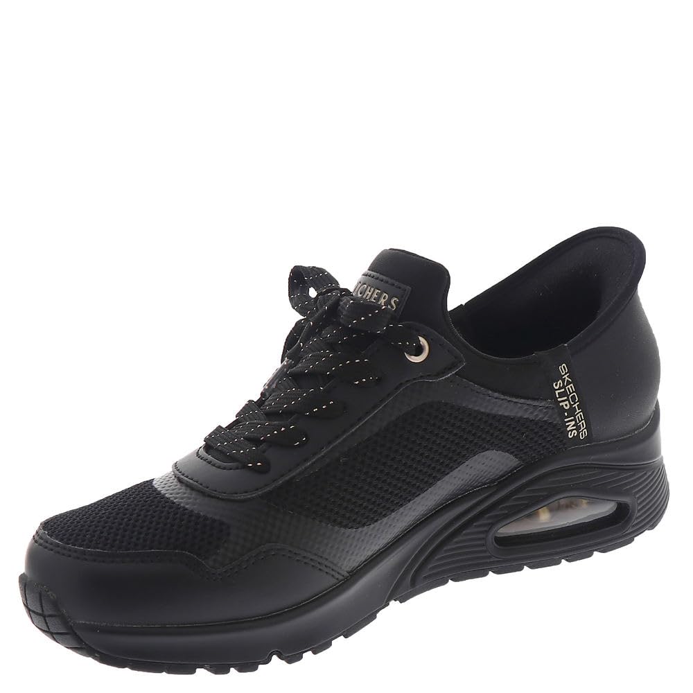 Skechers Street Uno Slip-On Sneakers for Women - Comfortable Air Cushioned Walking Shoes | Perfect for Casual Wear, Travel & Everyday Use