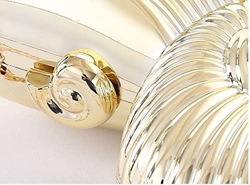 Elegant Gold Evening Purses for Women - Shiny Seashell Crossbody Clutch with Chain | Perfect for Parties, Weddings & Formal Events