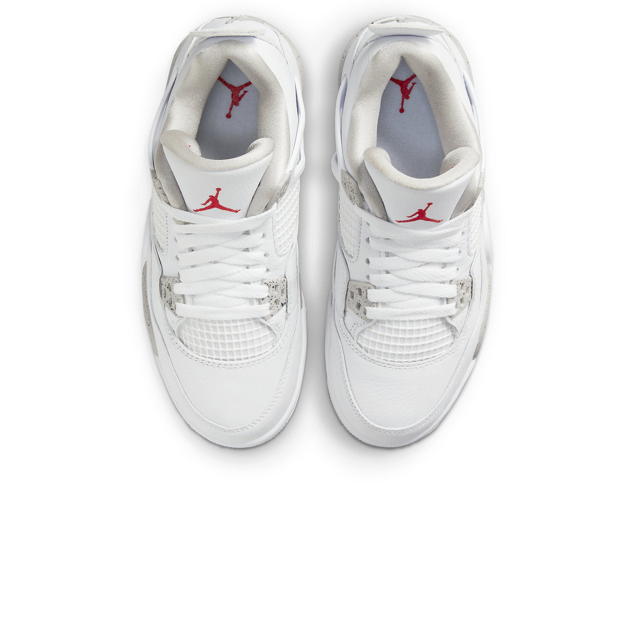 Air Jordan 4 Retro White Oreo Sneakers (2021) - GS Size for Kids - Perfect for Basketball, Streetwear & Casual Outfits