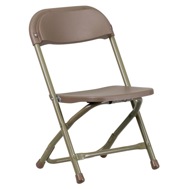 FLASH Kids Plastic Folding Chair - Lightweight & Portable Children's Chair for Indoor/Outdoor Use - Perfect for Camping, Picnics, and Backyard Parties