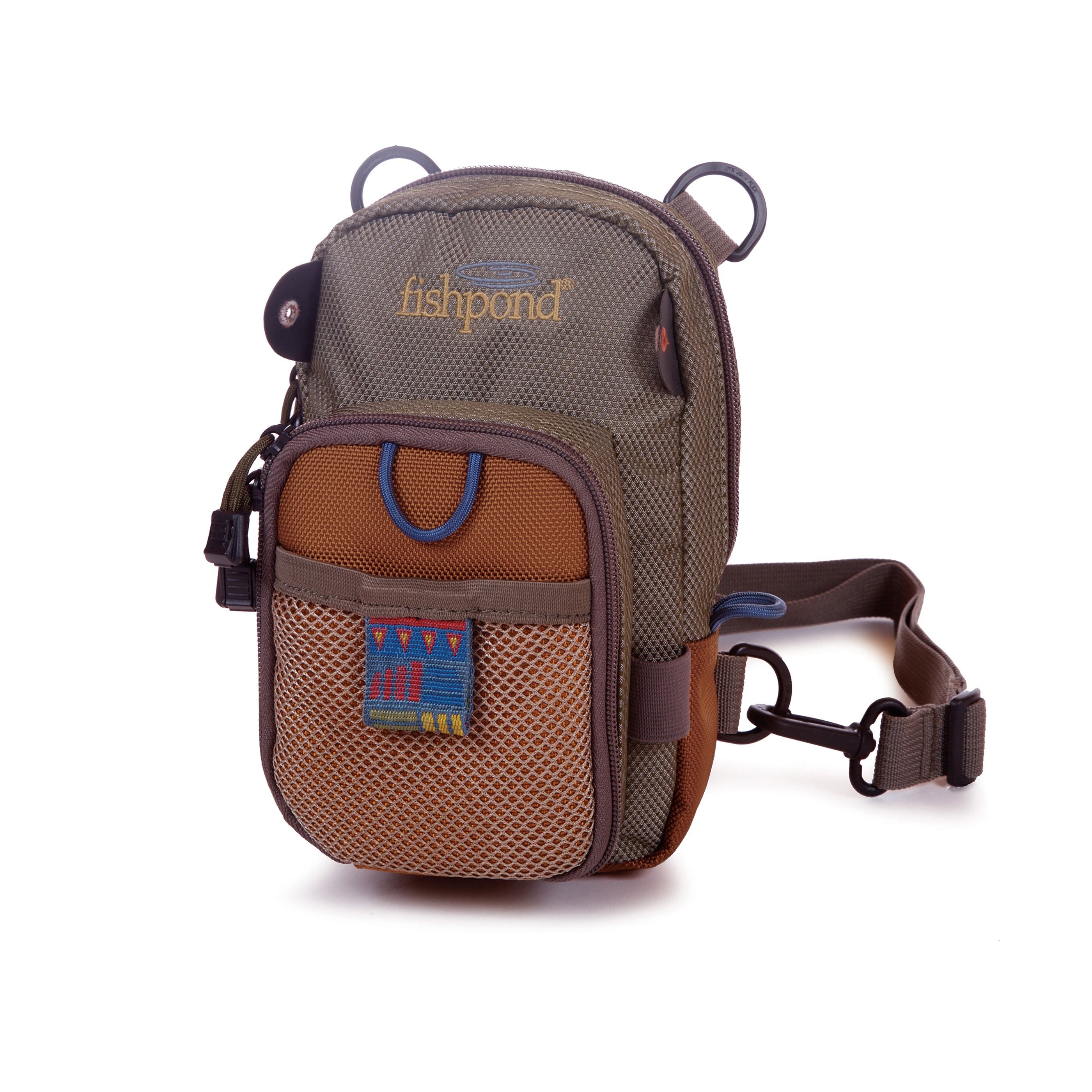 San Juan Vertical Chest Pack - Waterproof & Lightweight Crossbody Bag for Hiking, Running, Travel - Hands-Free Waist Pack with Adjustable Strap for Outdoor Adventures