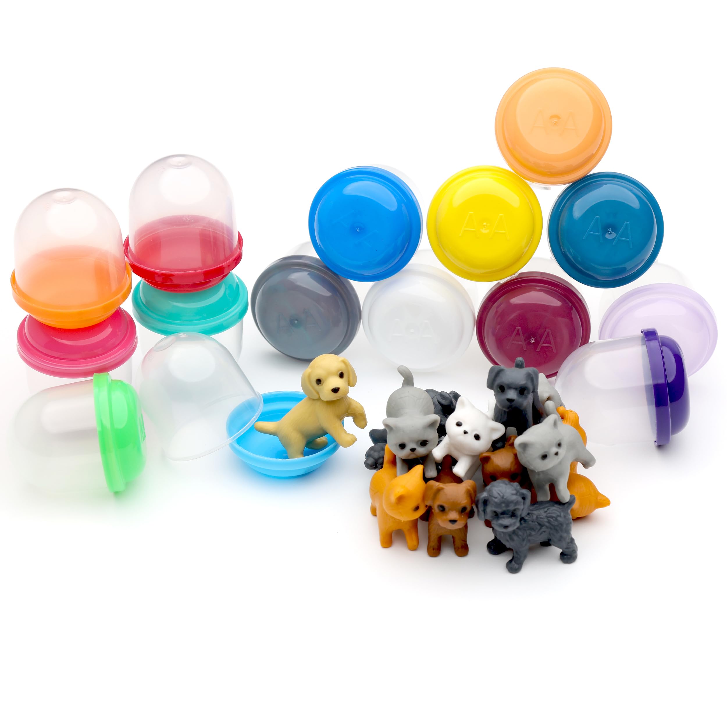 50 Pcs Pet Figurine Toys in 1.1