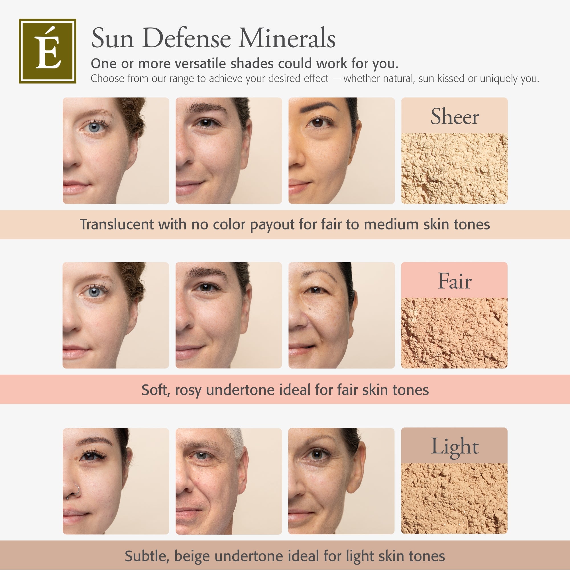 Eminence Sun Defense Minerals SPF 30 Tinted Moisturizer - Natural Sunscreen for Face & Body, Vegan & Cruelty-Free - Perfect for Daily Use, Beach & Outdoor Activities