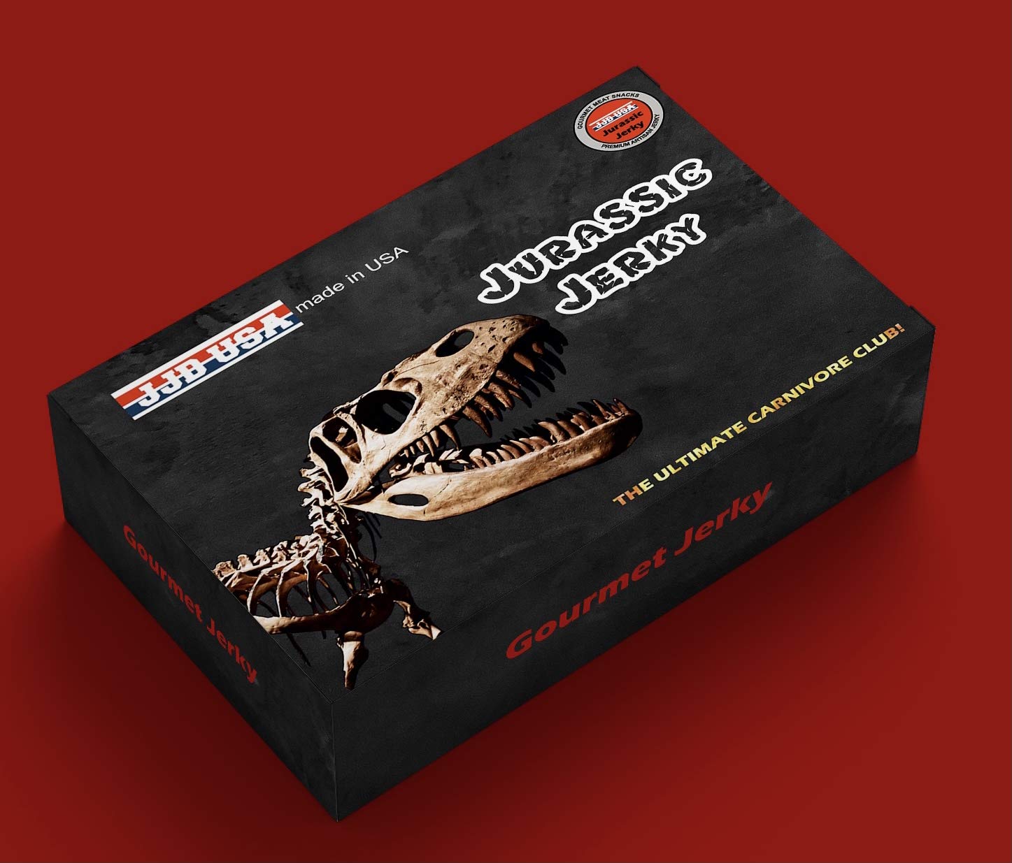 **Jurassic Jerky Carnivore Candy - 9 Piece Assortment Grab Bag | High-Protein Dinosaur-Themed Snacks for Kids & Adults | Perfect for Parties, Gifts & Paleo Diets**