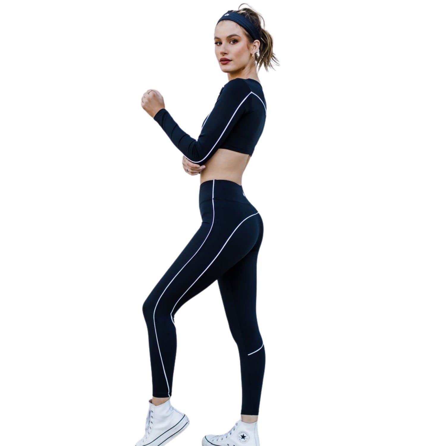 Werk Dancewear Stella Leggings - High Waisted Yoga Pants for Women, Comfortable Stretchy Dance Leggings for Ballet, Jazz & Workout | Perfect for Dance Class, Gym & Everyday Wear
