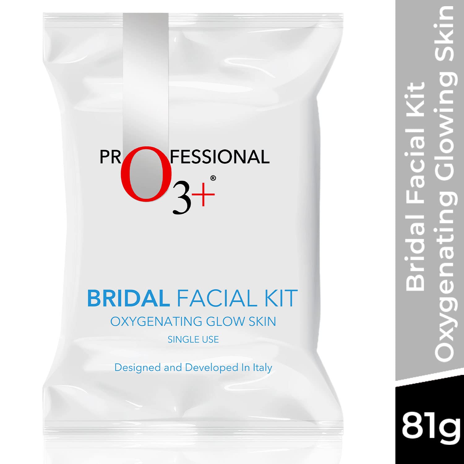 O3+ Bridal Facial Oxygenating Glow Skin Kit - Deep Cleansing & Brightening Treatment with Hyaluronic Acid for Oily & Acne-Prone Skin (42g+50ml) | Pre-Wedding Skincare, Special Occasion Glow, Spa Day Essential