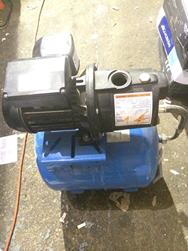 Flotec 1/2 HP Cast Iron Jet Pump & Tank System FP410515H - Perfect for Home Water Supply, Irrigation & Farm Use