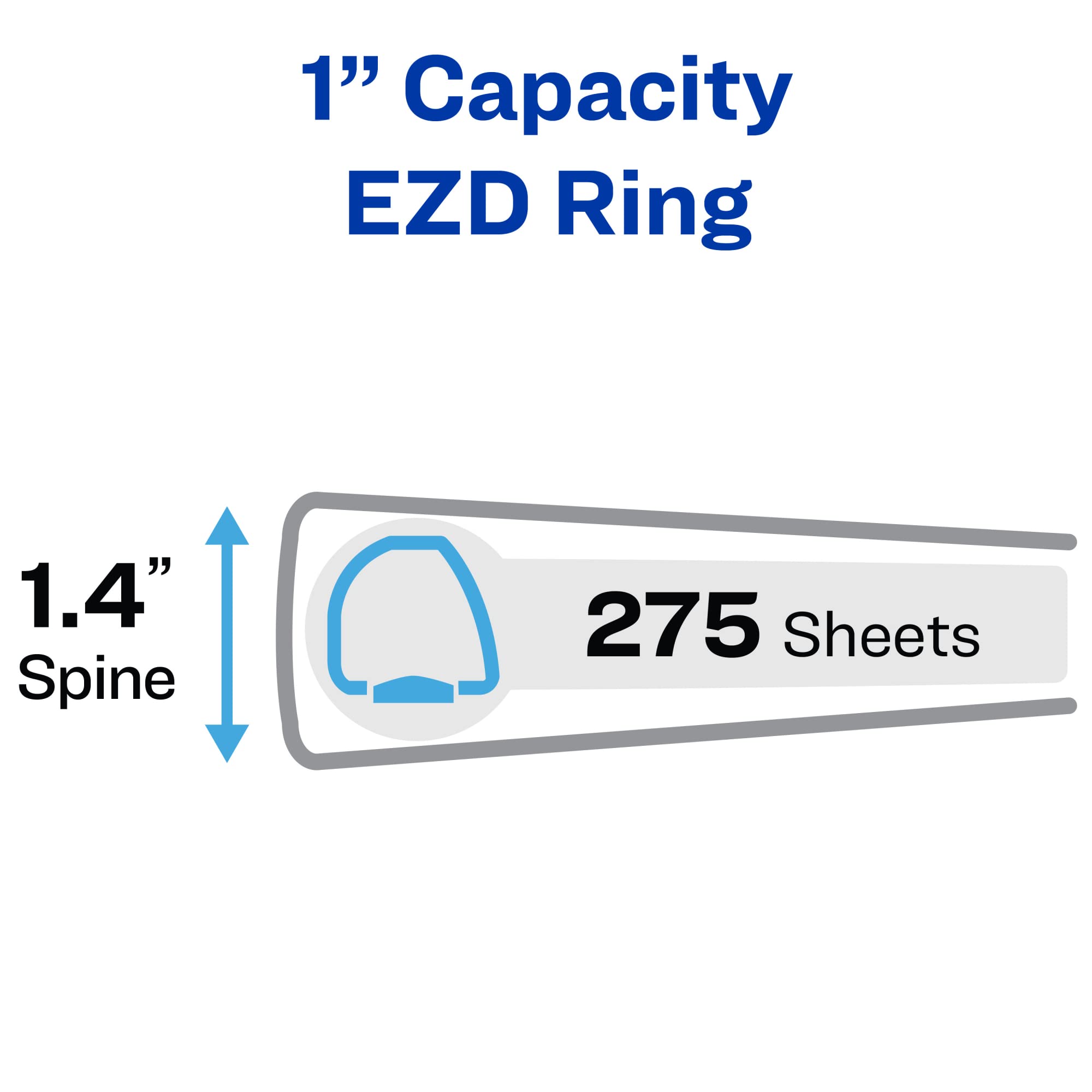 Avery® Heavy-Duty Framed View 3-Ring Binder with 1