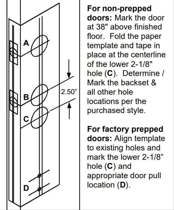 Baldwin 853851022LFD Soho Oil Rubbed Bronze Dummy Set Handlese - Premium Cabinet Hardware for Modern Kitchens & Bathrooms