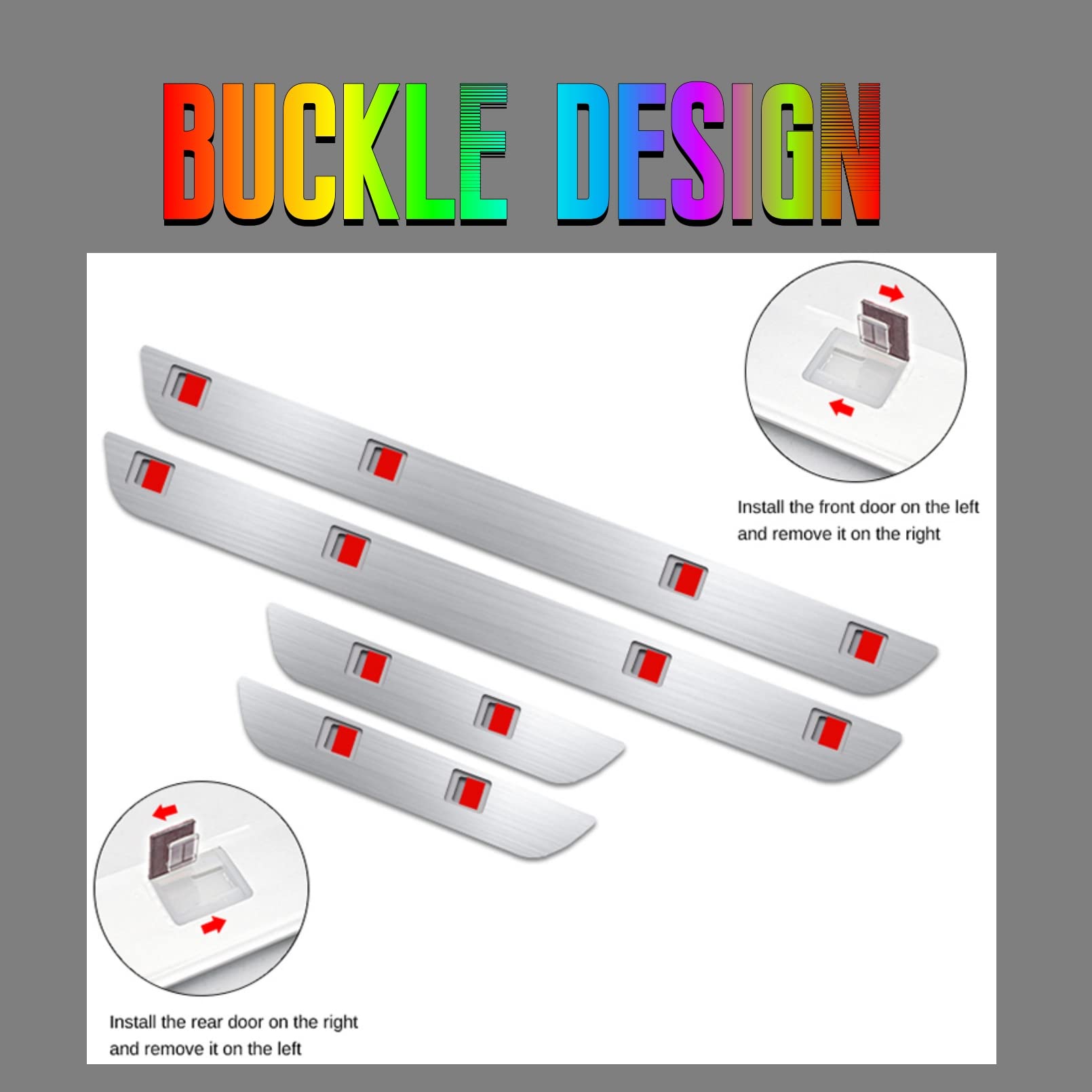 Custom LED Car Threshold Lights with Personalized Logo & Text - Interior Car Door Sill Lights for Welcome Projection - Unique Birthday Gifts for Men & Women - Perfect for Car Customization & Nighttime Safety