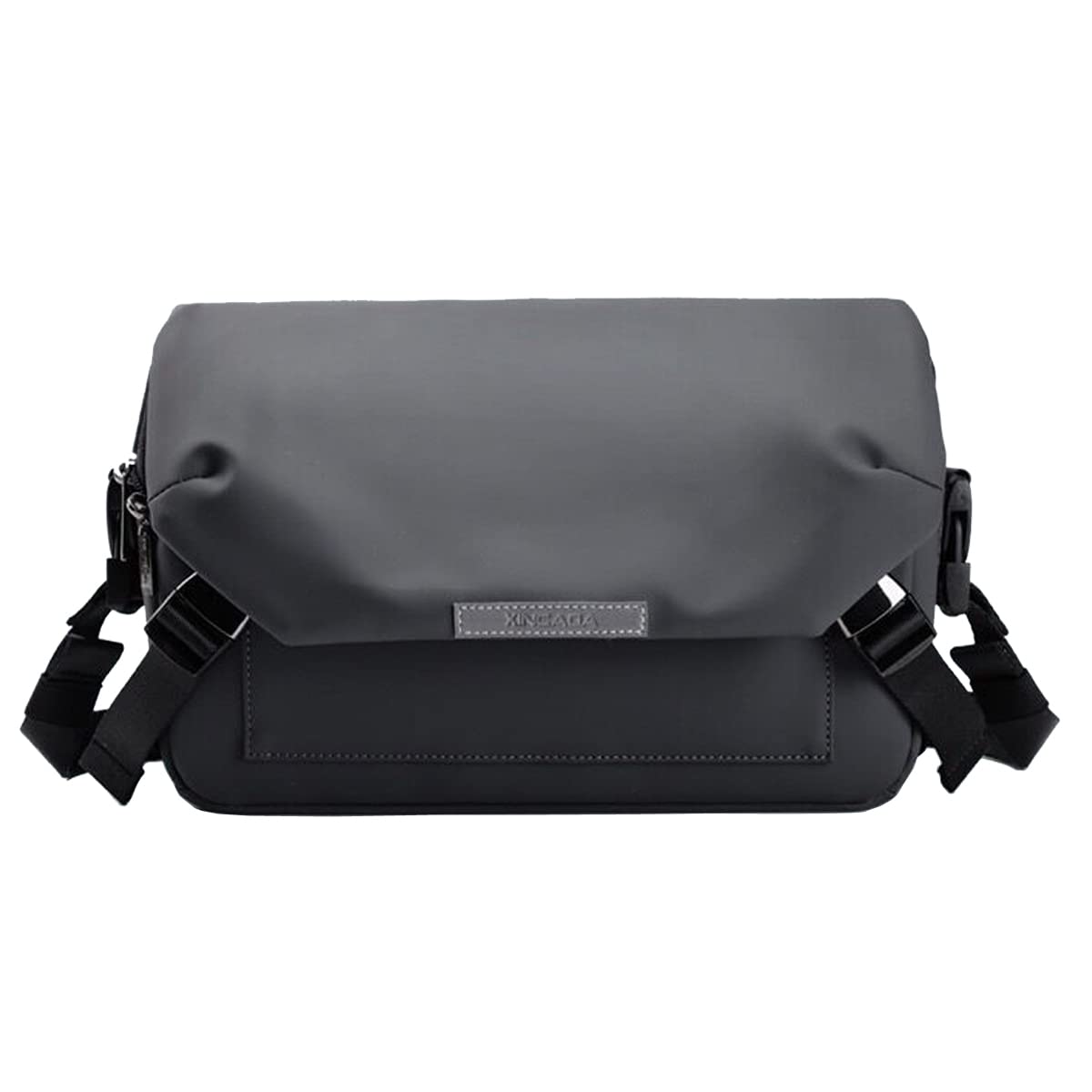 XINCADA Waterproof Small Messenger Bag for Men - Lightweight Crossbody Shoulder Bag, Travel Satchel & Everyday Carry Purse (Grey) - Perfect for Commuting, Business Trips & Outdoor Adventures