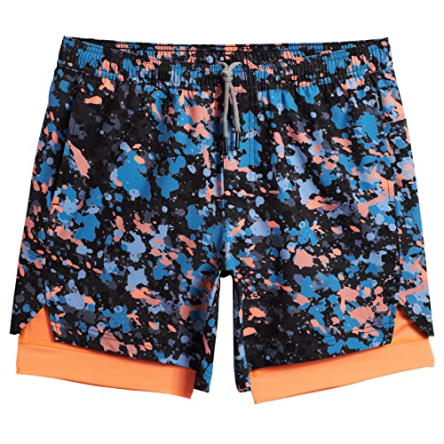 Orange & Blue Dots