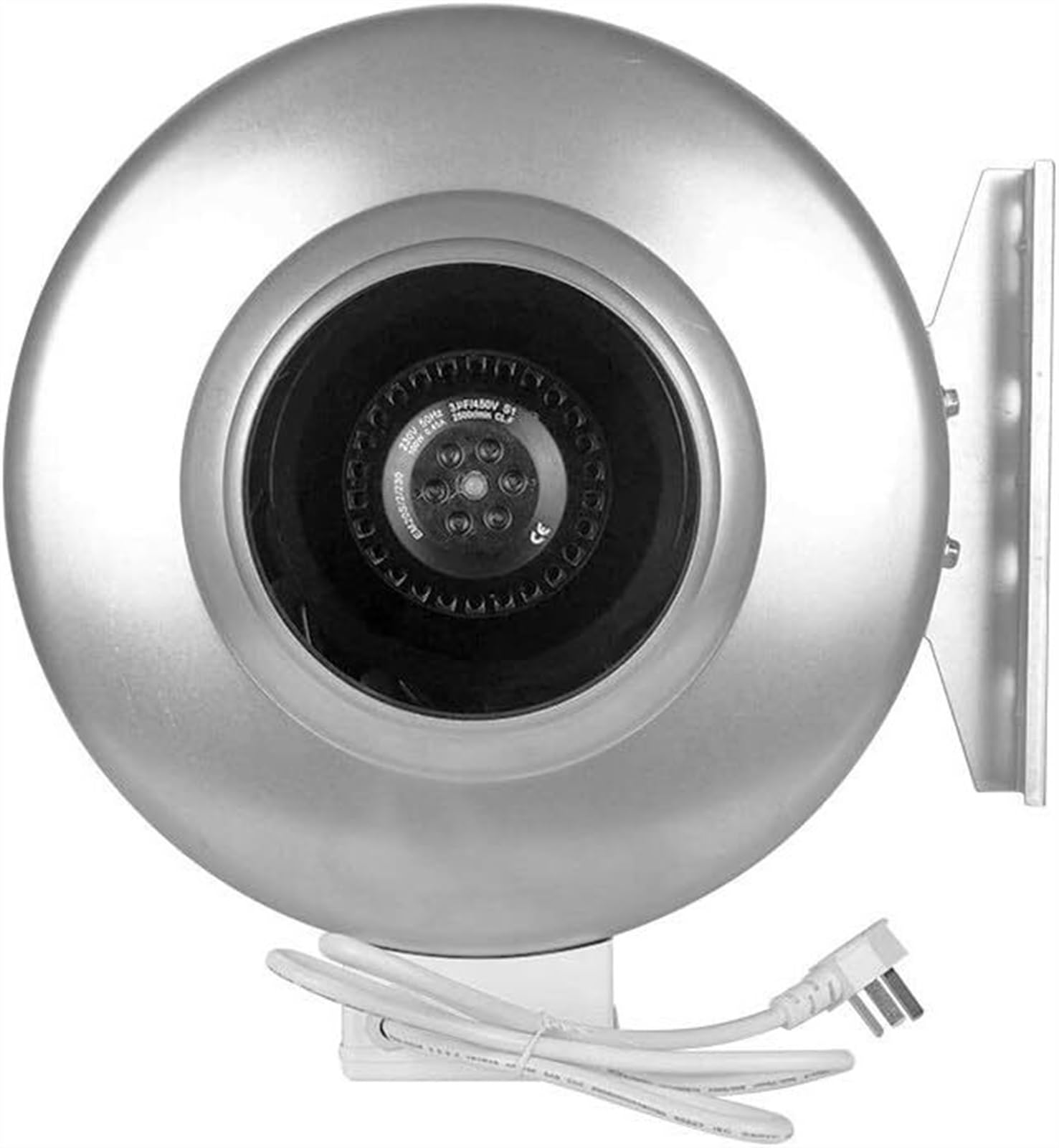 High Capacity Inline Centrifugal Fan - Powerful Kitchen Exhaust Ventilation Fan & Smoke Extractor for Commercial & Home Use