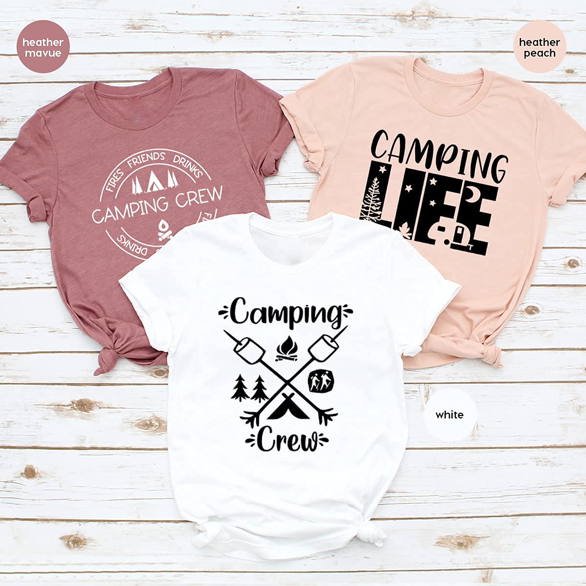 Custom Camping Shirts for Groups & Families - Personalized Nature Lover Tees for Campfire Gatherings, Team Outings & Outdoor Adventures | Perfect for Family Reunions, Hiking Trips & National Park Visits
