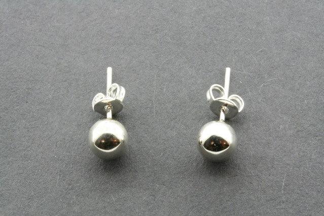 6mm Ball Stud Sterling Silver - Durable & Hypoallergenic Jewelry for Earrings, Necklaces & DIY Crafts