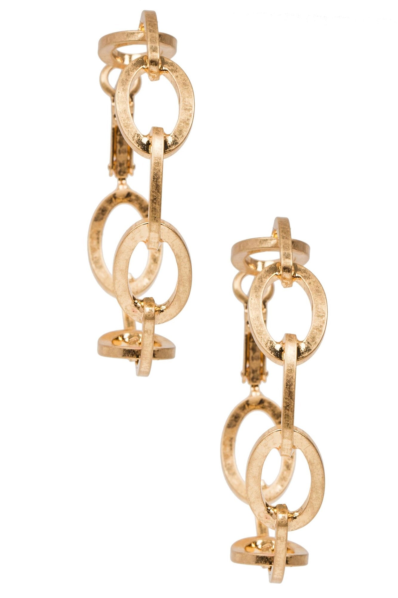 Stylish Progression Earrings for Women - Trendy Dangle Hoop Earrings for Everyday Wear - Perfect for Office, Party & Casual Outfits