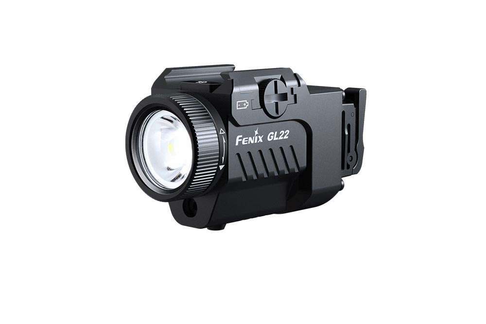 Fenix GL22 Tactical LED Flashlight with Red Laser Sight - Perfect for Hunting, Camping & Emergency Situations