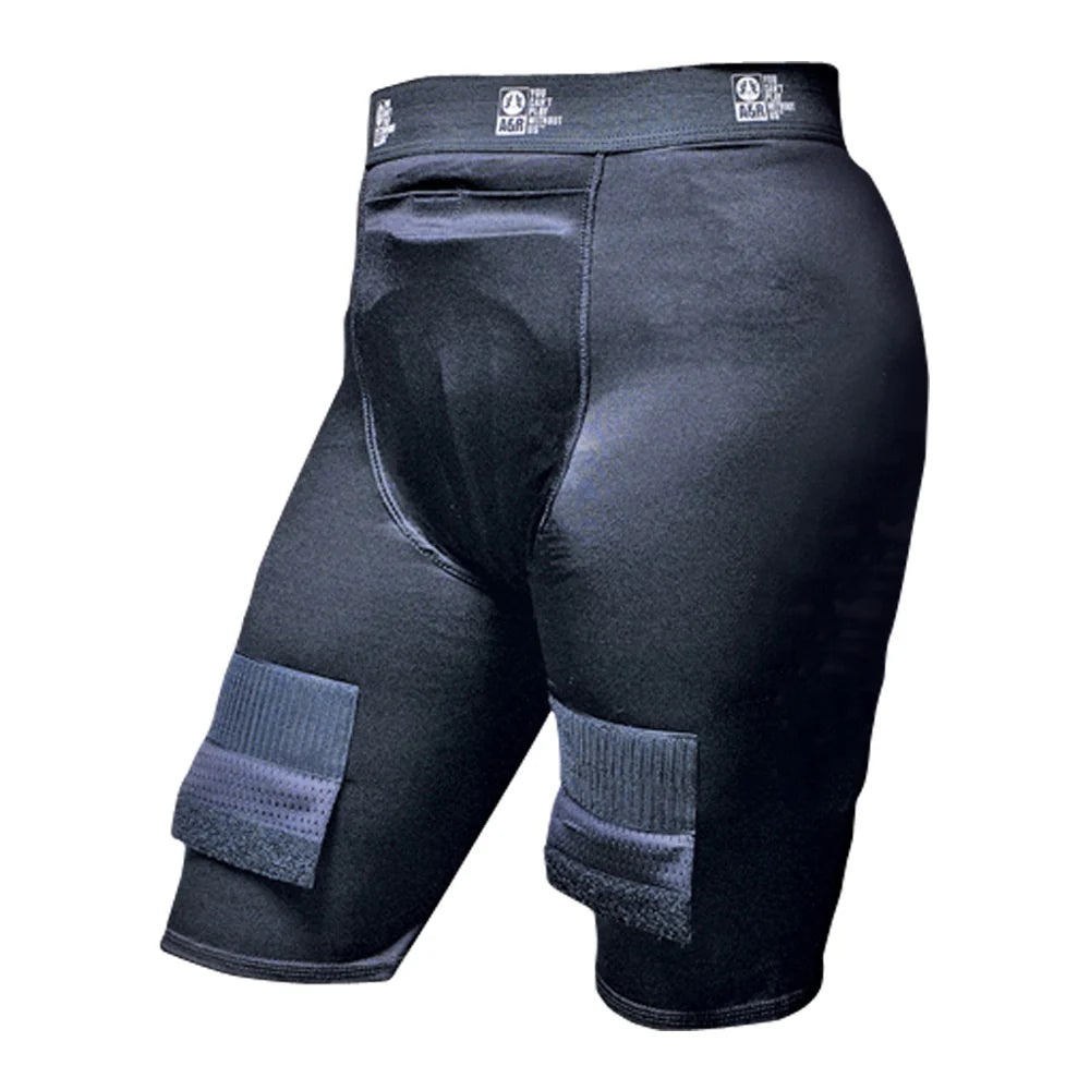 A&R JennyGard Compression Jock Shorts for Men - Breathable Athletic Underwear with Support Pouch - Perfect for Running, Gym Workouts & Sports Activities