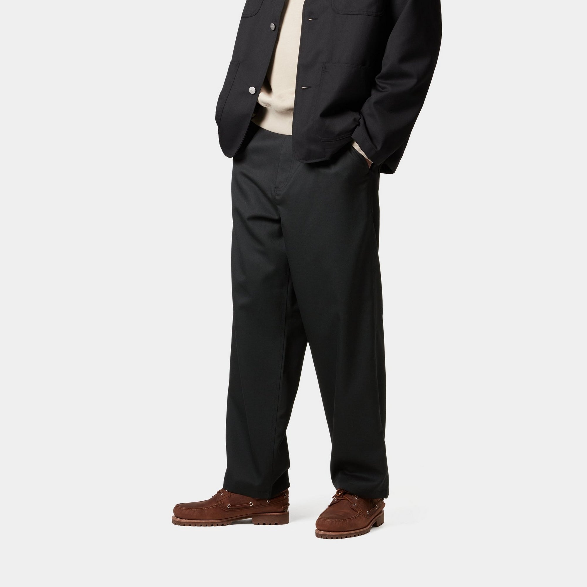 Seaton Pant for Men - Classic Black Stretchable Comfortable Dress Pants for Office, Business & Formal Wear | Perfect for Work, Meetings & Special Occasions
