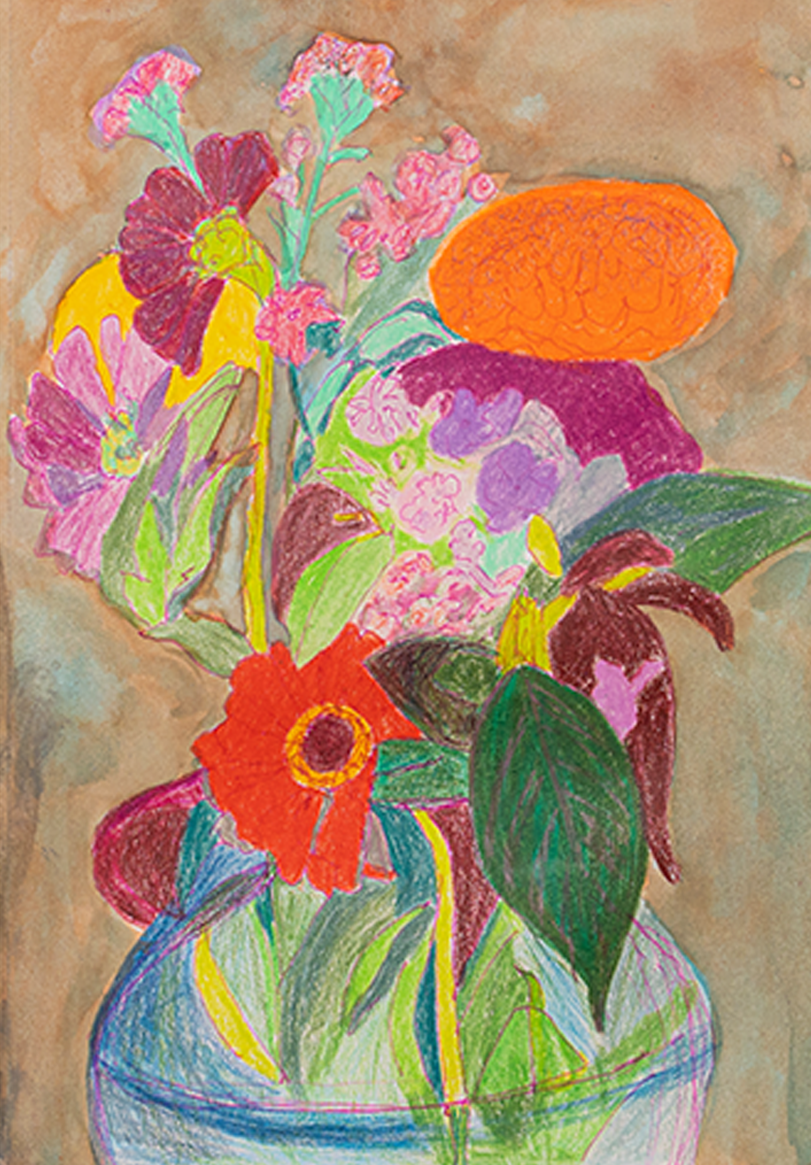 Fran Gallun Summer Bouquet - Fresh Floral Arrangement for Home Decor, Wedding Centerpieces & Gift Giving