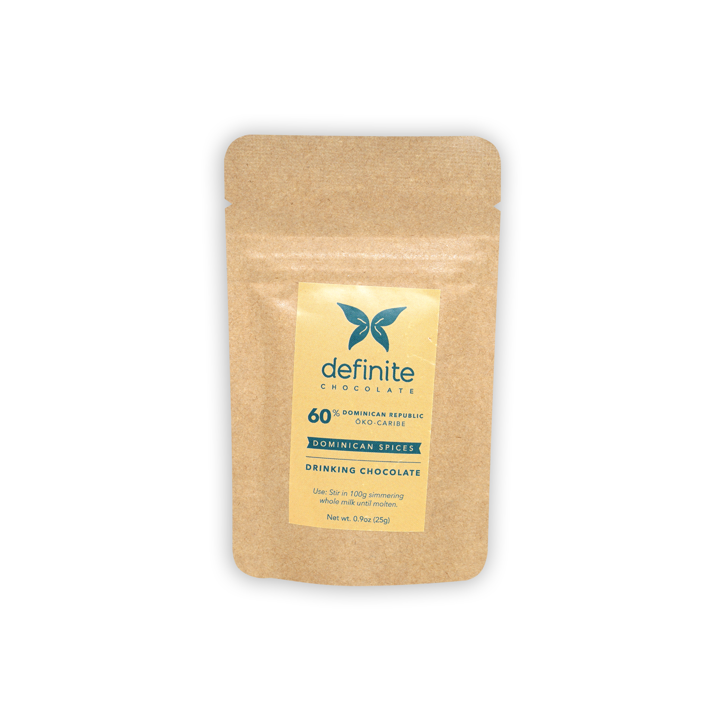Premium 60% Dark Drinking Chocolate with Dominican Spices - Rich Cocoa Beverage Mix for Cozy Evenings & Holiday Gifting