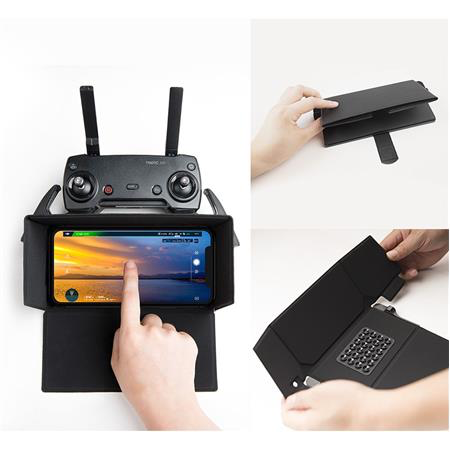 PGYTECH L111 Phone Monitor Hood - Sun Shield & Glare Protector for Smartphones (Black) | Perfect for Outdoor Photography, Vlogging & Video Shooting