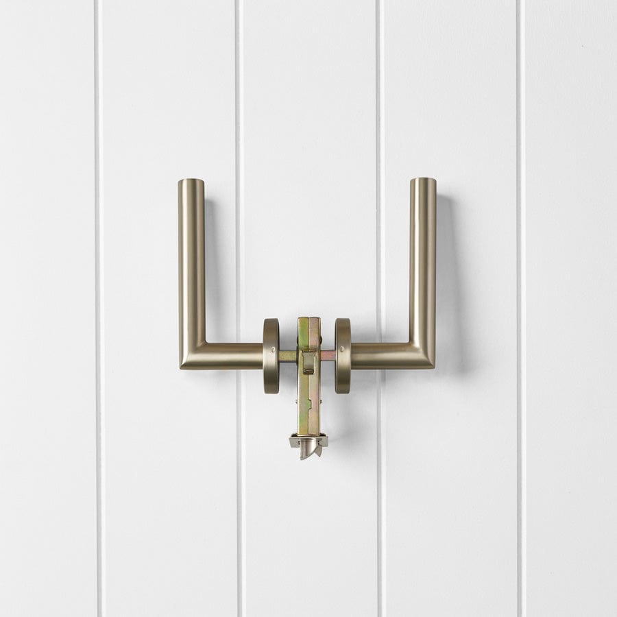 Sydney Brushed Brass Door Handle - Elegant & Durable Hardware for Modern Homes, Bedrooms & Offices