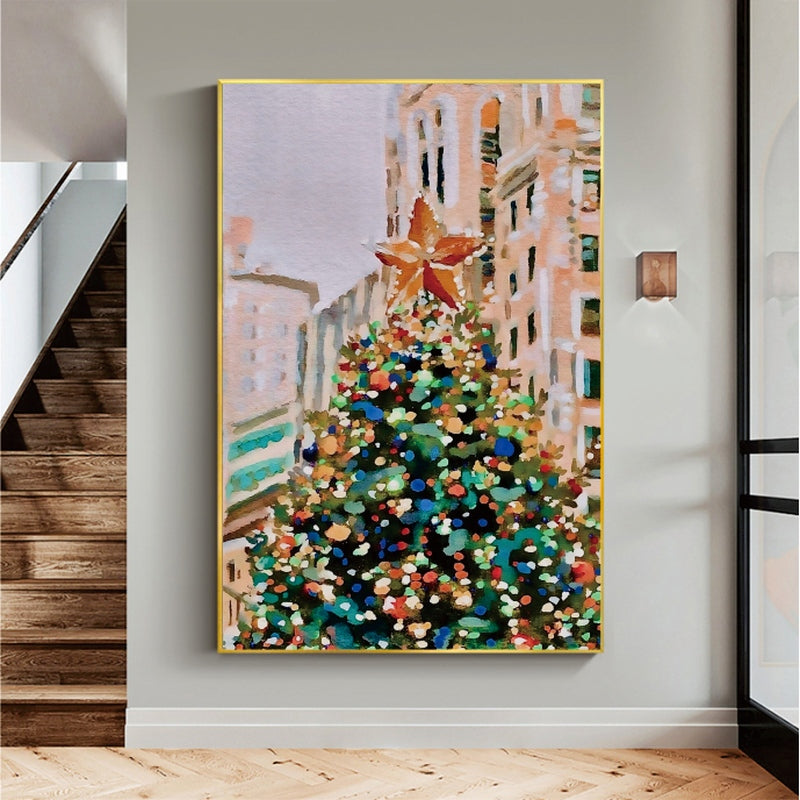 Christmas Tree - Premium Artificial Holiday Tree for Home Decor, Parties & Festive Celebrations - Perfect for Living Room, Office & Outdoor Decorations