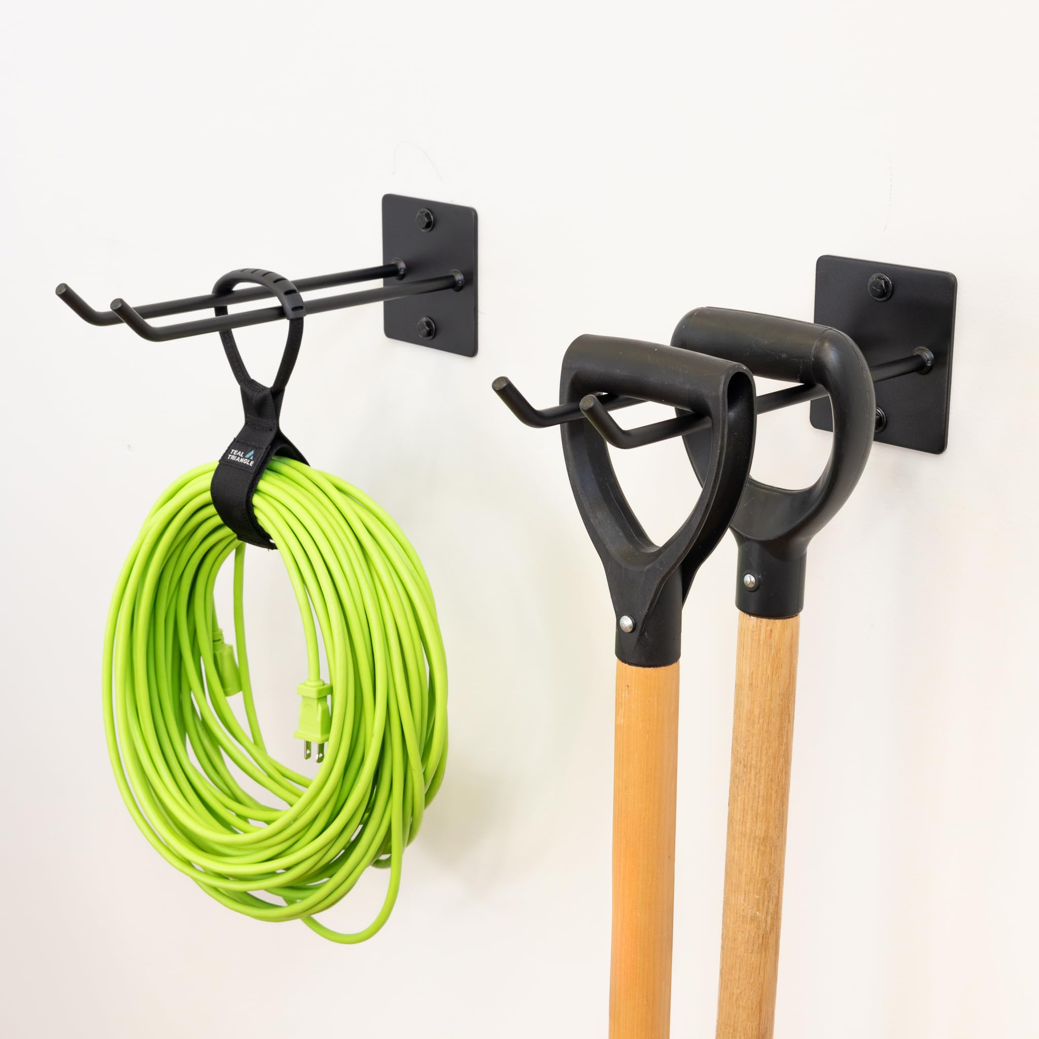 StoreYourBoard Heavy-Duty Garage & Garden Tool Wall Mount Hook - 50 lb Capacity Steel Rack for Shovels, Rakes & Yard Tools - Perfect for Garage Organization, Shed Storage & Outdoor Equipment Hanging