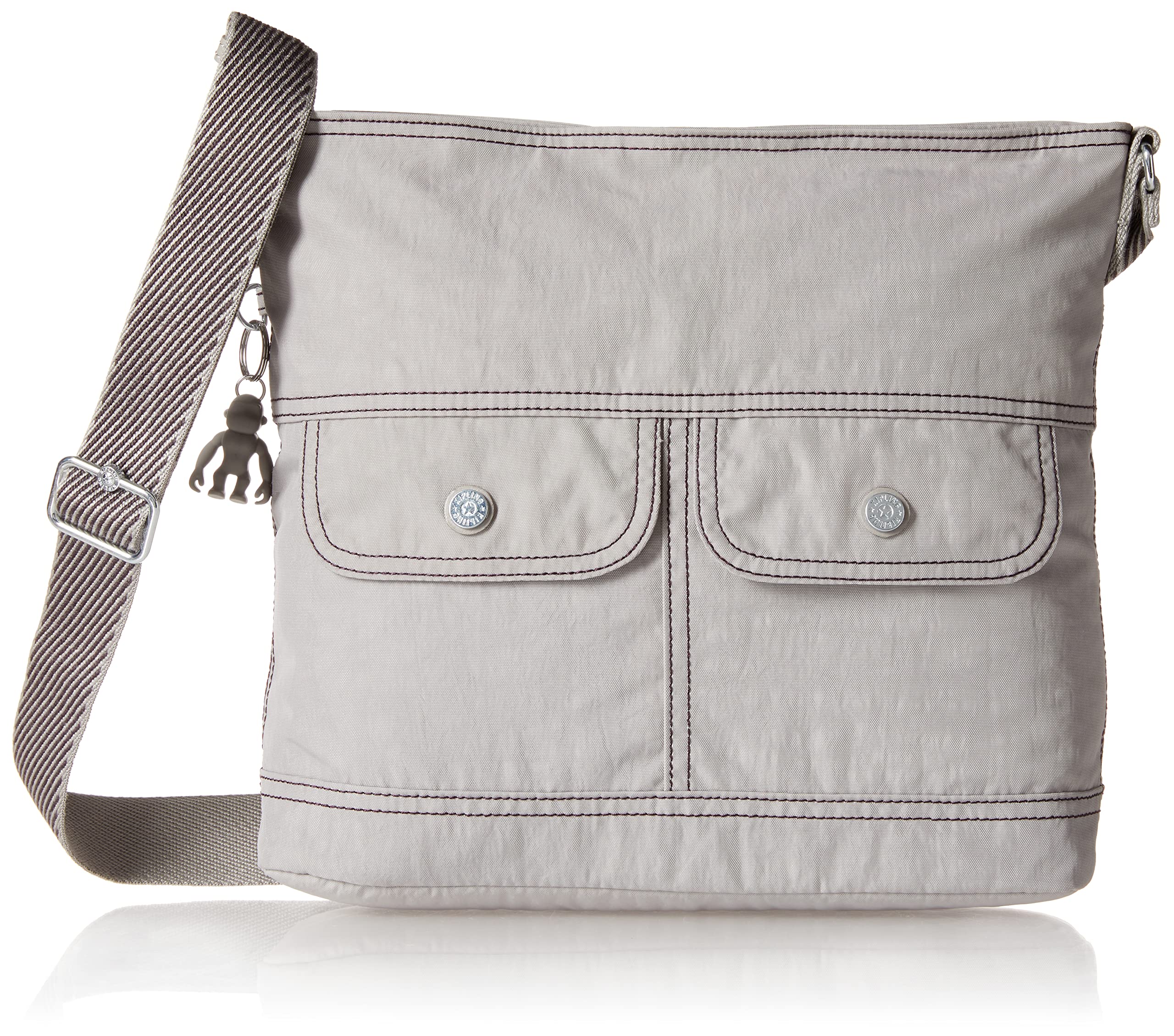 Kipling Women's Cooper Medium Shoulder Bag - Lightweight Nylon Crossbody Purse for Everyday Use, Travel & Work | Durable & Stylish Handbag with Spacious Compartments