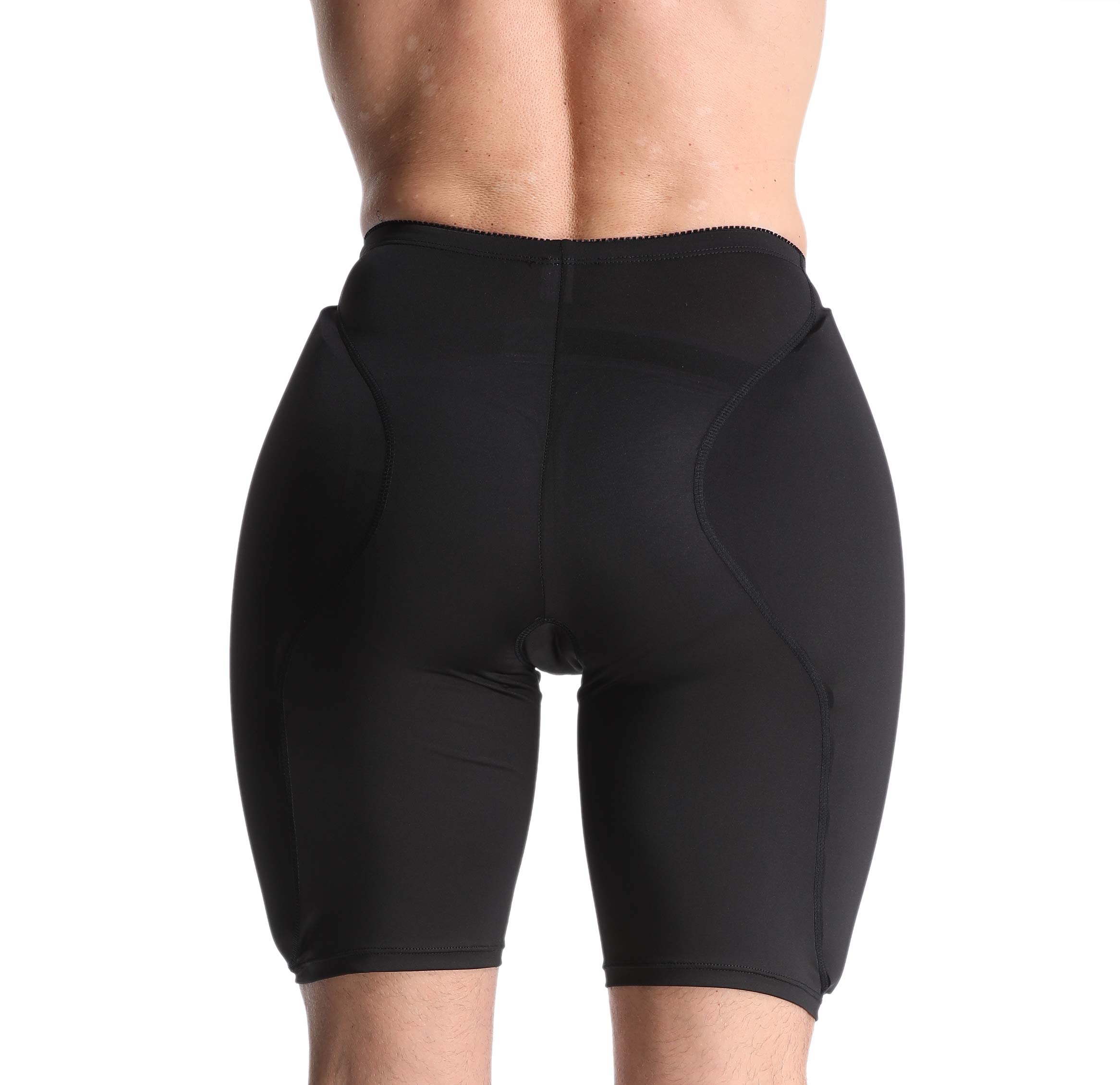 BIMEI 2-Pack Sponge Padded Camel Toe Control Gaff - Fake Vagina for Crossdressers & Transgender Women - Comfortable & Realistic Shemale Underwear for Cosplay, Drag Shows & Everyday Wear