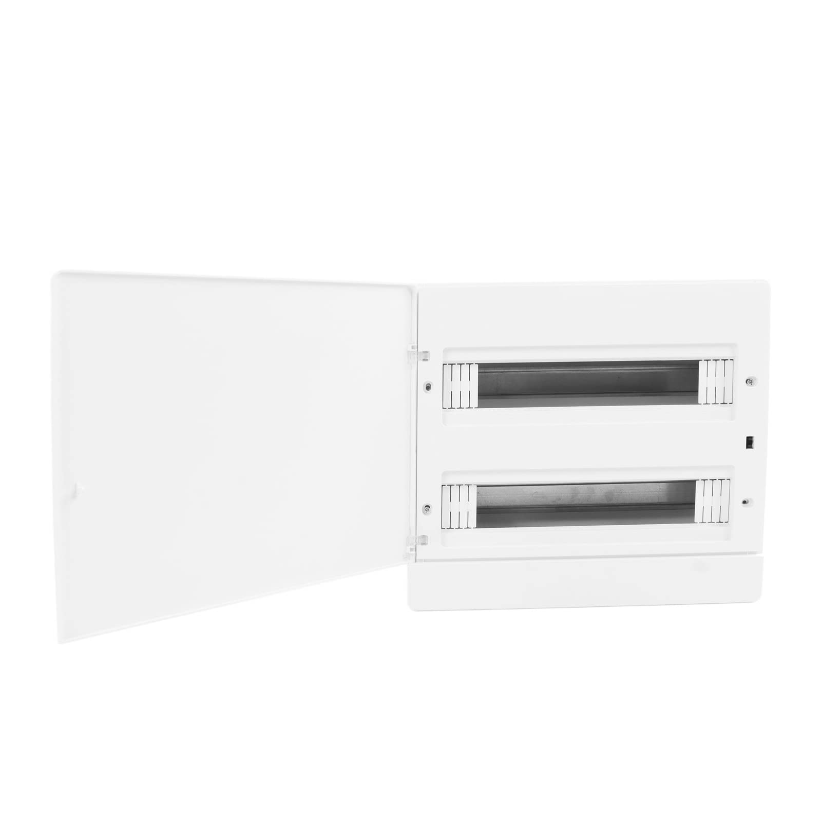 32 Way Outdoor Circuit Breaker Box - Waterproof Electrical Distribution Protection Box with DIN Rail for Construction & Decoration | Perfect for Home, Garage, and Industrial Power Distribution