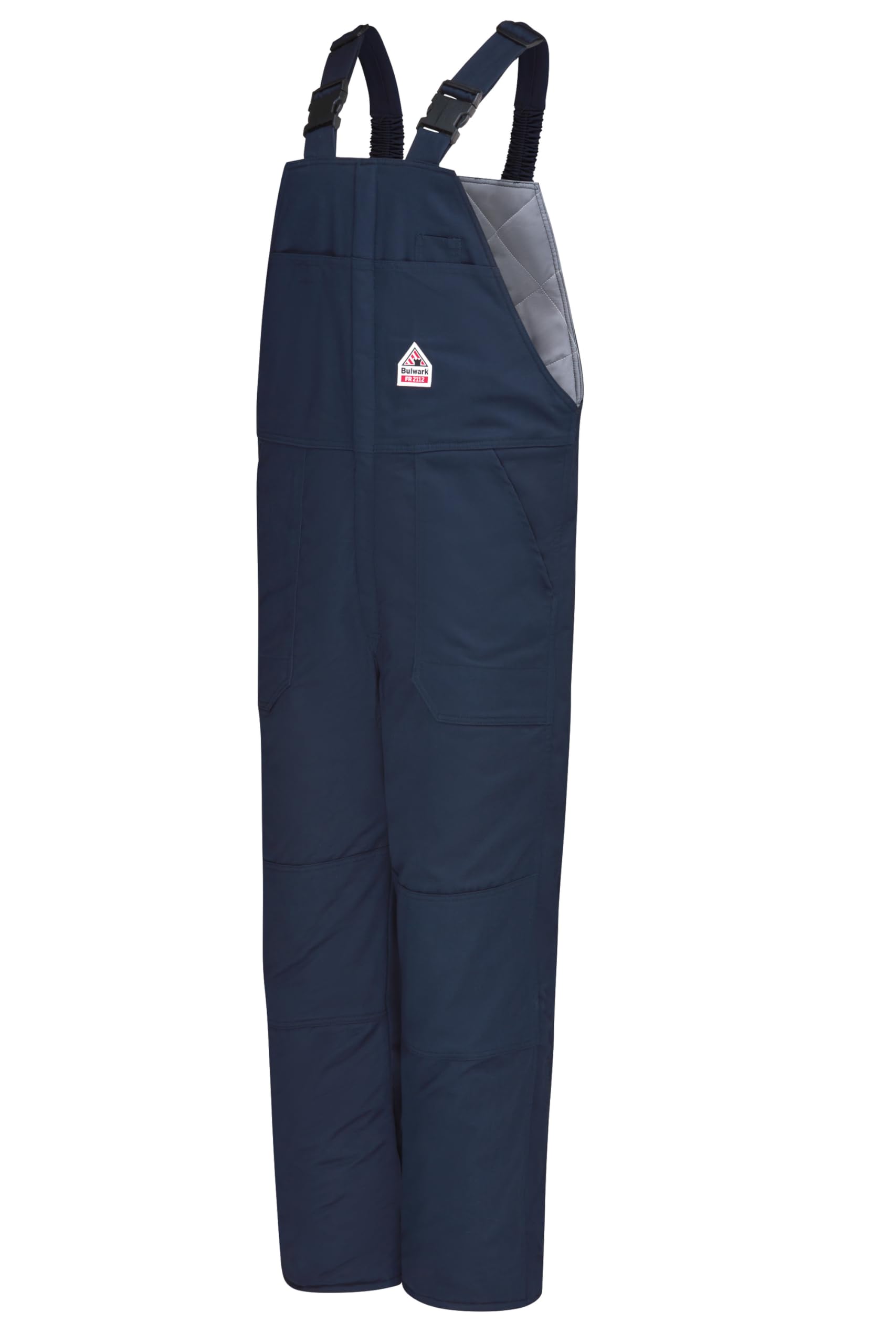 Men's Midweight Excel Fr® Comfortouch® Deluxe Insulated Bib Overalls - Flame Resistant Workwear for Construction & Outdoor Jobs