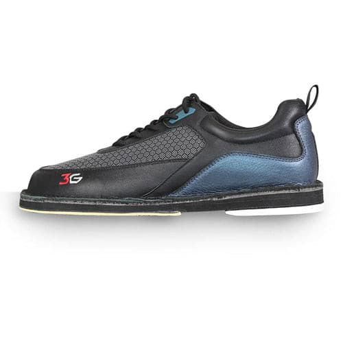 3G Tour HP Black/Blue Men's Right Hand Bowling Shoes - Comfortable & Durable for Professional & League Bowlers - Perfect for Bowling Alleys & Tournaments