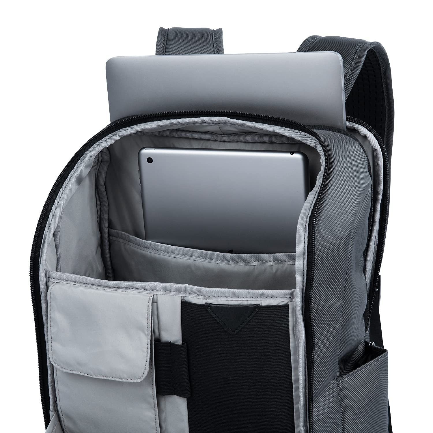 Travelpro Crew Executive Choice 3 Slim Backpack for 15.6 Inch Laptop & Tablet - Water-Resistant Business Backpack for Men & Women (Titanium Grey) - Perfect for Business Travel, Commuting & Office Use