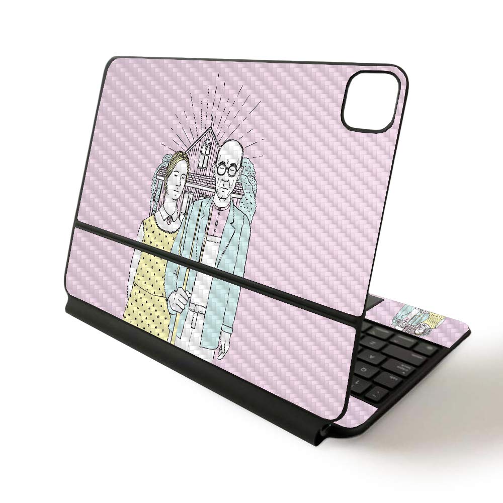 MightySkins Vinyl Decal Wrap Cover for Apple Magic Keyboard iPad Pro 11-inch (2020) - Sushi Design | Protective, Durable, Customizable Skin | Perfect for Work, Travel & Personalization