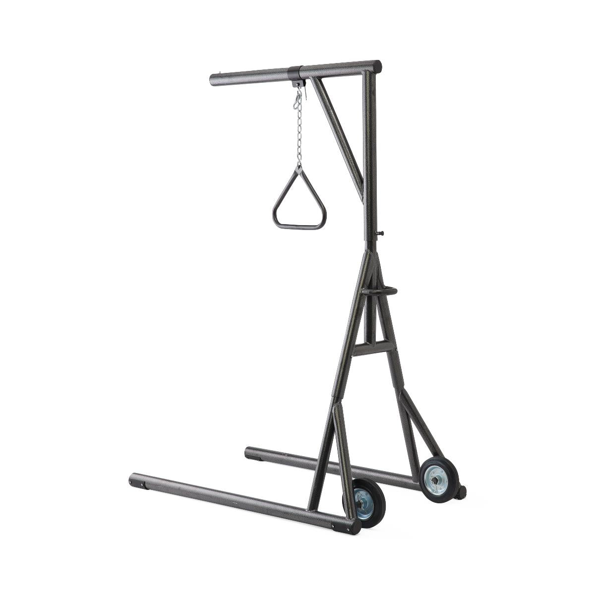 Freestanding Bariatric Trapeze with Wheels - Heavy Duty Patient Mobility Aid for Home & Hospital Use