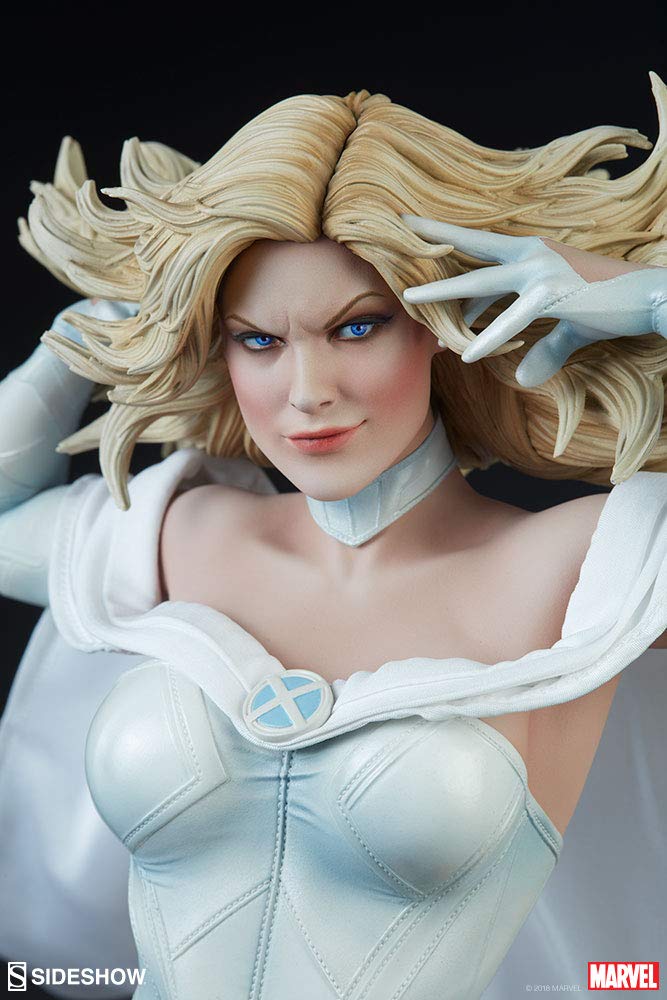 Sideshow Marvel Comics X-Men Emma Frost Premium Format Collectible Statue - Perfect for Comic Book Fans, Home Decor & Superhero Display