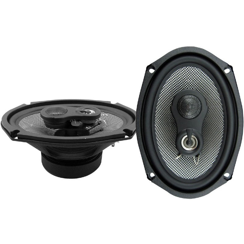 American Bass SQ6.9 320W Max 6x9 Inch 3-Way Coaxial Car Speakers - Premium Sound for Trucks, SUVs & Custom Car Audio Systems