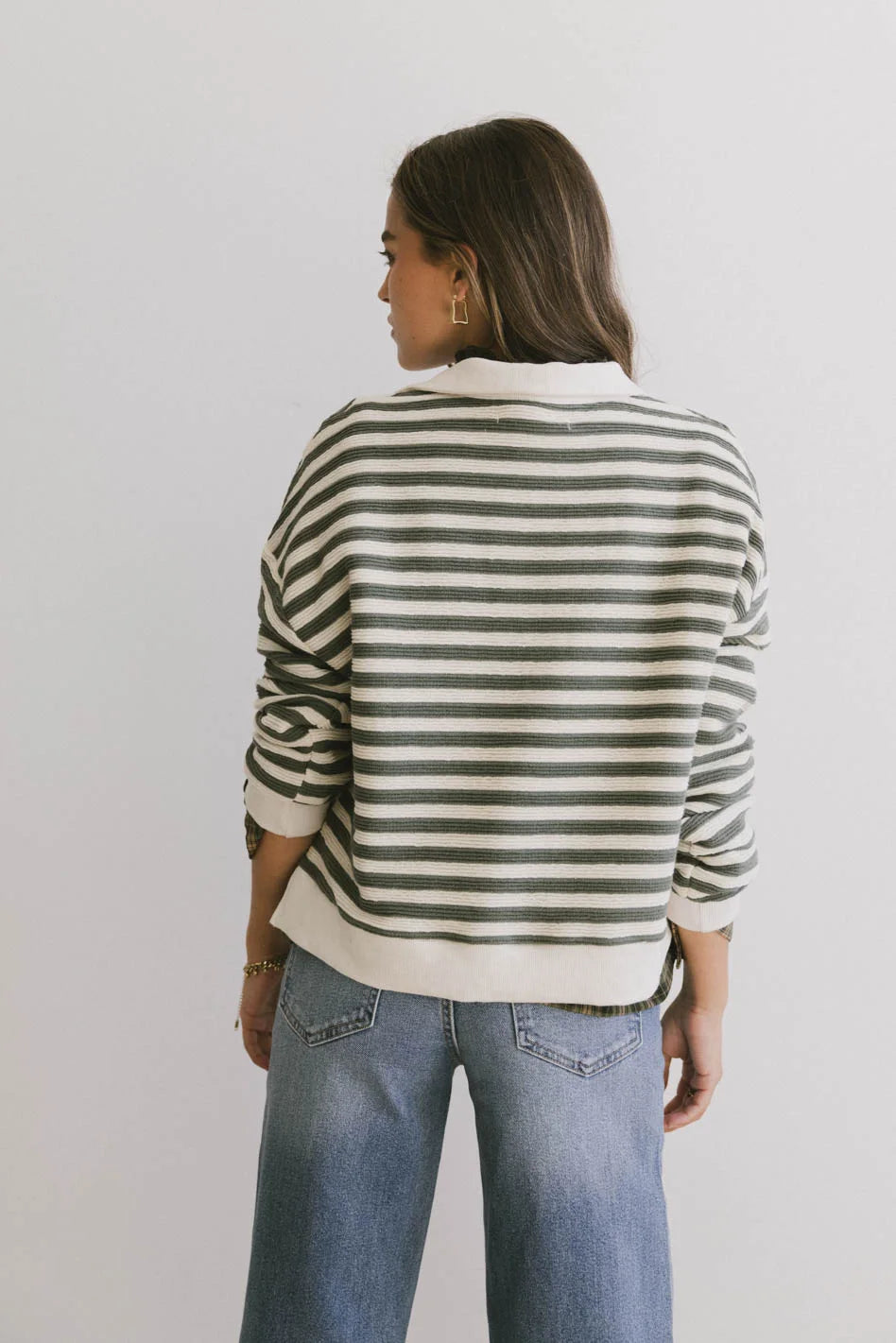 Harlen Striped Top for Women - Comfortable & Stylish T-Shirt - Casual & Everyday Wear - FINAL SALE - Perfect for Work, Outings & Relaxing at Home