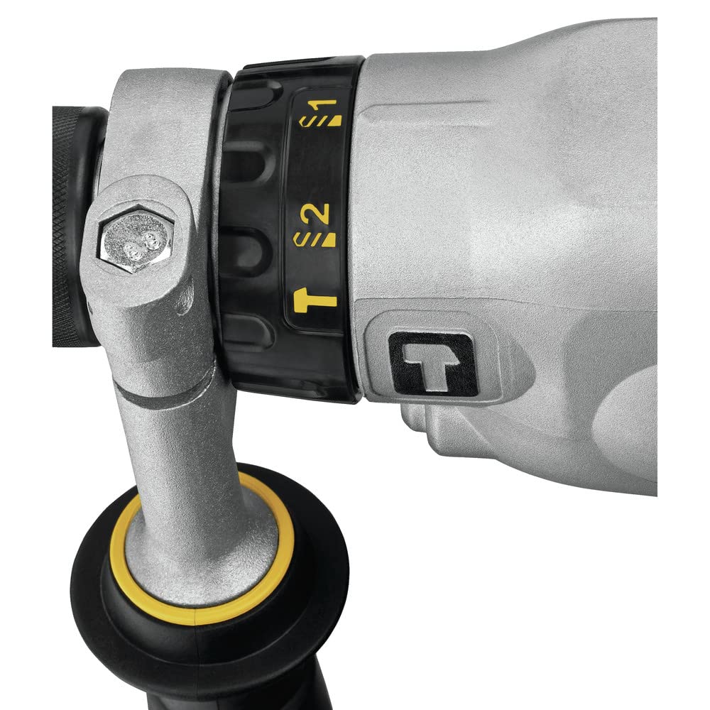 DEWALT 10-Amp 1/2-Inch Hammer Drill with Pistol Grip (DWD520) - Perfect for Construction, Woodworking, and Heavy-Duty DIY Projects