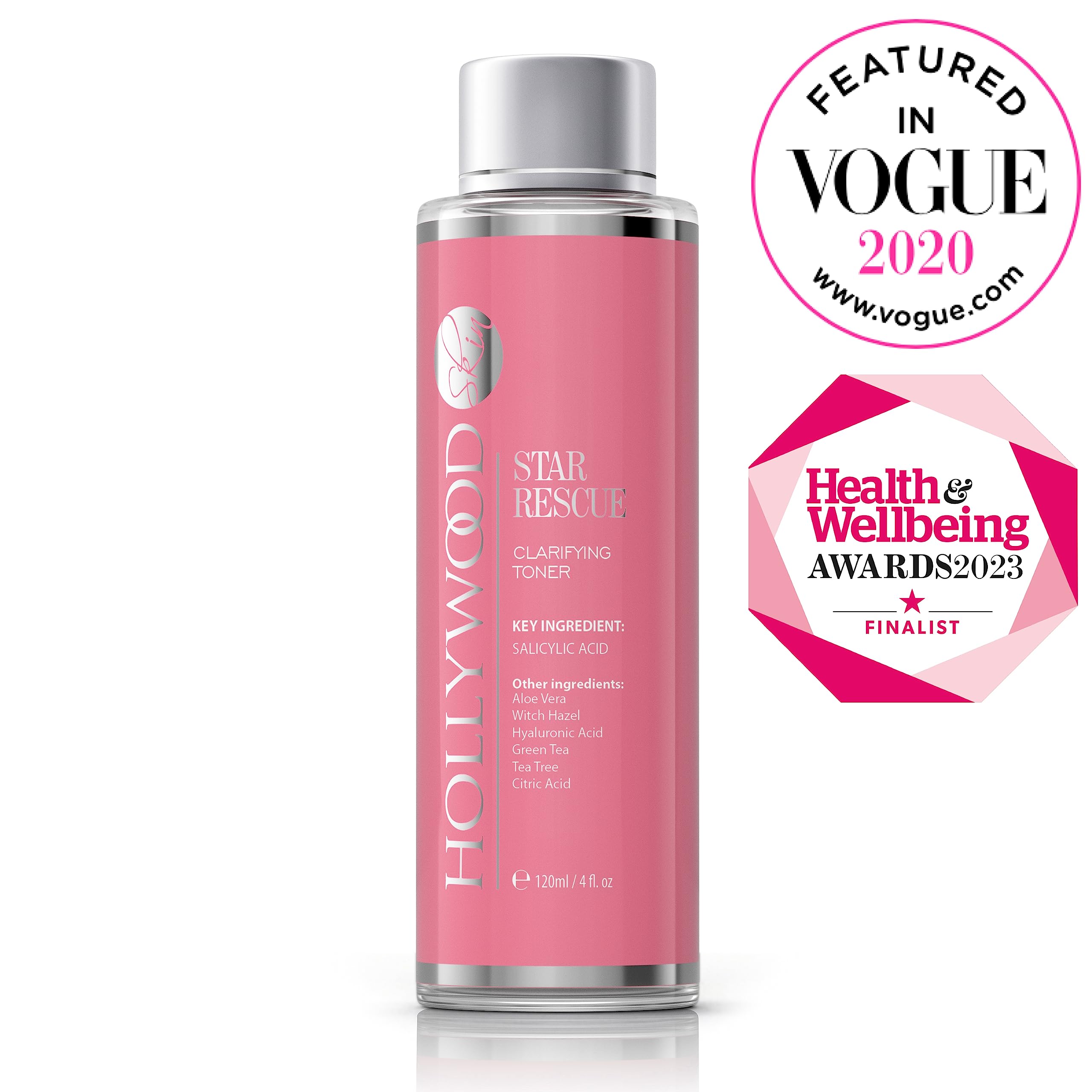 Sweden's #1 Clarifying Toner with BHA & PHA - Pore Minimizing, Exfoliating Facial Toner | Hyaluronic Acid, Green Tea, Tea Tree Extract | 120ml for Glowing Skin | Perfect for Daily Skincare & Acne-Prone Skin
