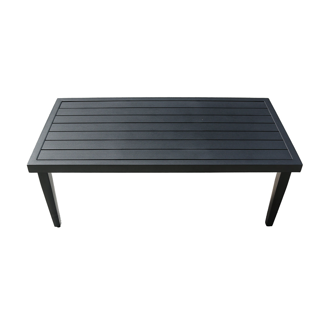 Portland Outdoor Coffee Table - Weather-Resistant Patio Furniture for Garden, Deck, and Poolside Use - Perfect for Relaxing Outdoors