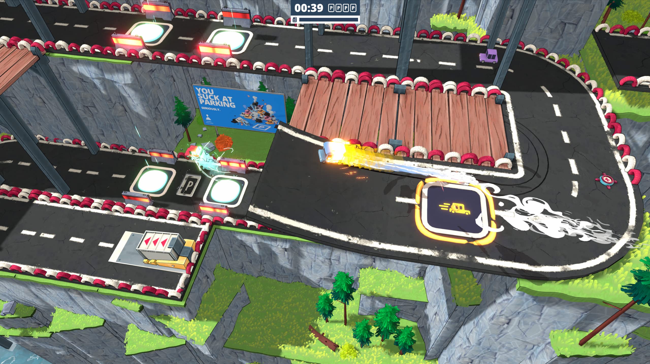 Funny Parking Game for Nintendo Switch - You Suck at Parking - Challenging Multiplayer Driving Simulation for Parties & Family Game Nights